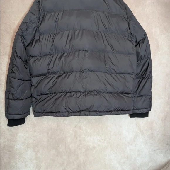 Calvin Klein Men’s Winter Coat Jackets Bomber Pockets Grey Full Zip - Picture 3 of 9